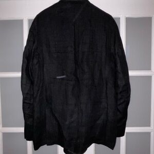 Todd Snyder Double Breasted Dark Navy Blue Herringbone Jacket (40R)